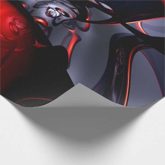 Abstraktes Drehgelenk Geschenkpapier (Ecke)