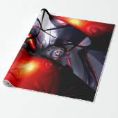 Abstraktes Drehgelenk Geschenkpapier (Ungerollt)