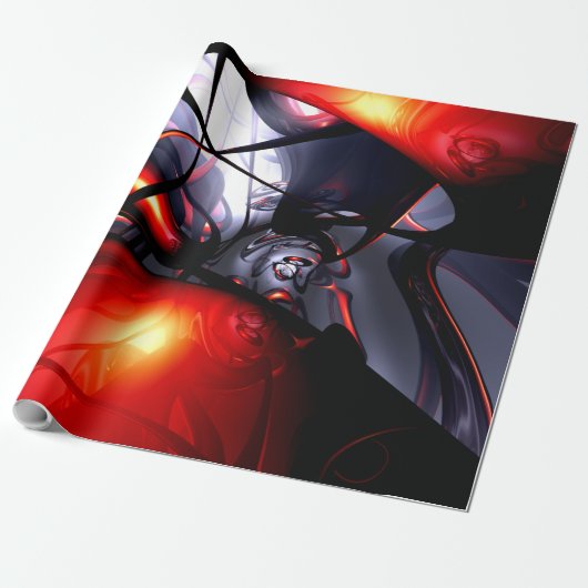 Abstraktes Drehgelenk Geschenkpapier (Ungerollt)