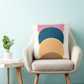 Abstraktes Drehkissen - farbiges Wappen Kissen (Stuhl )