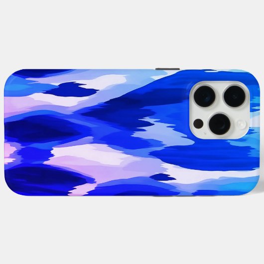 Abstraktes Drehmuster Case-Mate iPhone Hülle (Rückseite (Horizontal))