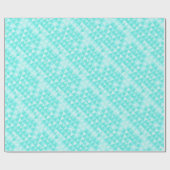 Abstraktes Dreieck-Dreieck-Muster Geschenkpapier (Flach)