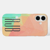 abstraktes Dreieck mit weißer Leuchte Case-Mate iPhone Hülle (Rückseite (Horizontal))