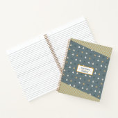 Abstraktes Dreieck-Notebook Notizblock (Innenseite)