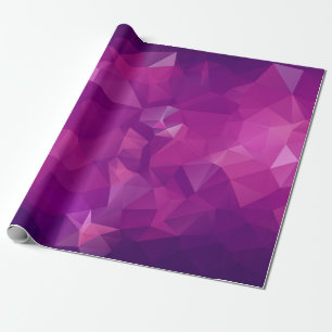 Abstraktes dreieckiges violettes Textur-Background Geschenkpapier