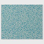 Abstraktes dunkles Blasenmuster Geschenkpapier (Flach)