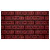 Abstraktes dynamisches rotes Muster, Stoff (Fat Quarter (45,7 x 55,9 cm))