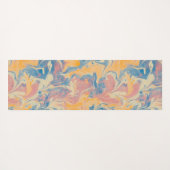 Abstraktes Ebru Yogamatte (Rückseite (Horizontal))