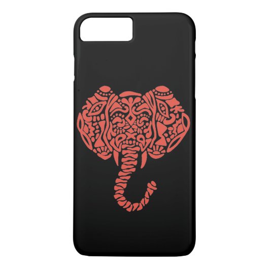 Abstraktes Elefant iPhone 8 Plus/7 plus Fall Case-Mate iPhone Hülle (Rückseite)