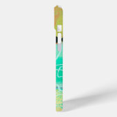 Abstraktes elegantes, buntes Malmuster Case-Mate iPhone Hülle (Rückseite / Links)