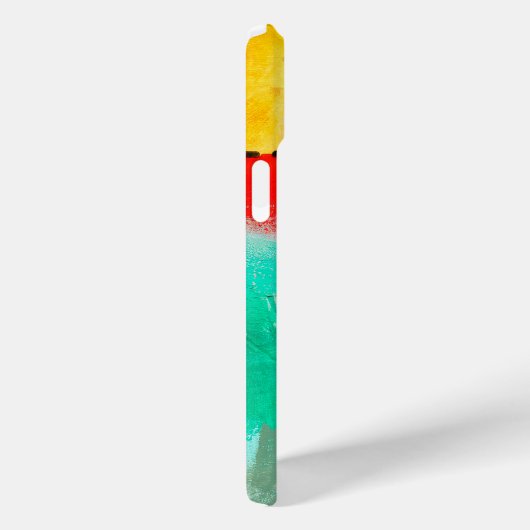 Abstraktes elegantes, buntes Malmuster Case-Mate iPhone Hülle (Rückseite / Rechts)