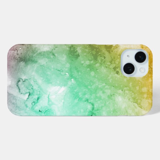 Abstraktes elegantes, buntes Malmuster Case-Mate iPhone Hülle (Rückseite (Horizontal))