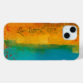 Abstraktes elegantes, buntes Malmuster Case-Mate iPhone Hülle (Rückseite (Horizontal))