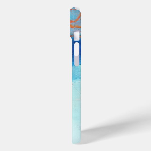 Abstraktes elegantes, buntes Malmuster Case-Mate iPhone Hülle (Rückseite / Links)