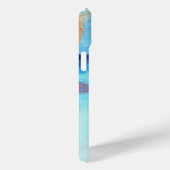 Abstraktes elegantes, buntes Malmuster Case-Mate iPhone Hülle (Rückseite / Rechts)