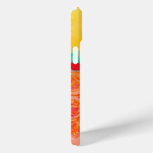 Abstraktes elegantes, buntes Malmuster Case-Mate iPhone Hülle (Rückseite / Rechts)