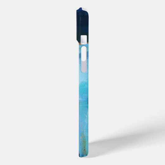 Abstraktes elegantes, buntes Malmuster Case-Mate iPhone Hülle (Rückseite / Links)