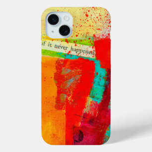 Abstraktes elegantes, buntes Malmuster Case-Mate iPhone Hülle