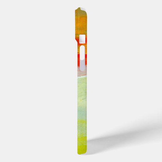 Abstraktes elegantes, buntes Malmuster Case-Mate iPhone Hülle (Rückseite / Links)