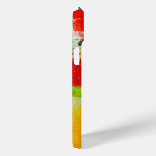 Abstraktes elegantes, buntes Malmuster Case-Mate iPhone Hülle (Rückseite / Rechts)