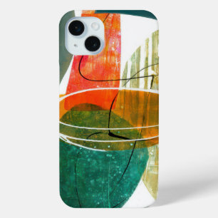 Abstraktes elegantes, buntes Malmuster Case-Mate iPhone Hülle