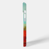 Abstraktes elegantes, buntes Malmuster Case-Mate iPhone Hülle (Rückseite / Links)