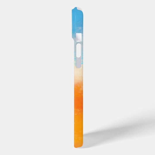 Abstraktes elegantes, buntes Malmuster Case-Mate iPhone Hülle (Rückseite / Links)