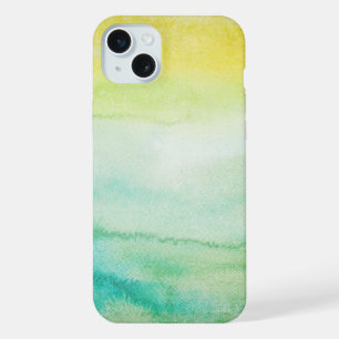 Abstraktes elegantes, buntes Malmuster iPhone 15 Plus Hülle