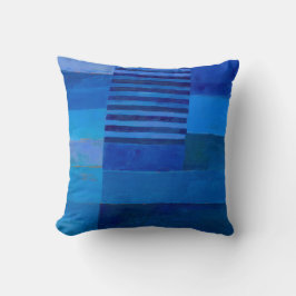 Abstraktes elegantes, buntes Malmuster Kissen