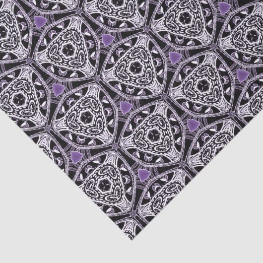 Abstraktes Element Seidenpapier (Detail)