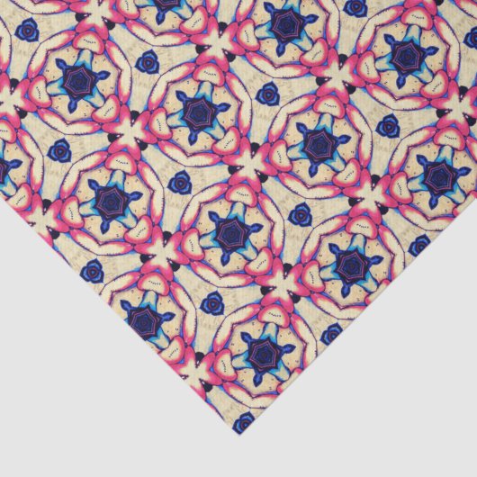 Abstraktes Element Seidenpapier (Detail)