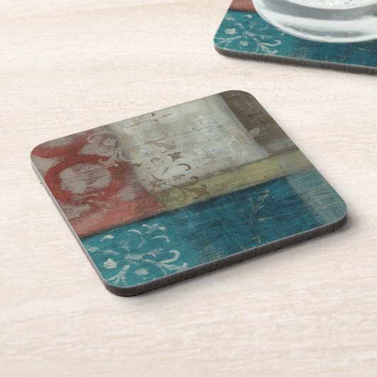 Abstraktes Erbe I Getränkeuntersetzer (Linke Seite)