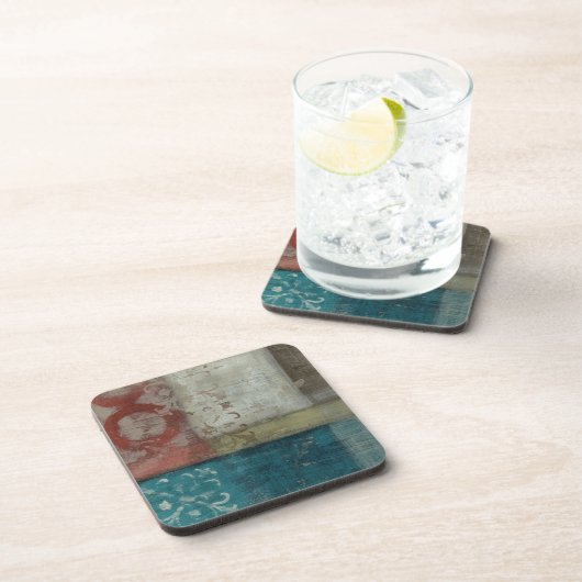 Abstraktes Erbe I Getränkeuntersetzer (Rechte Seite)