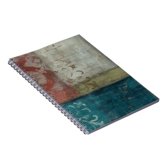 Abstraktes Erbe I Notizblock (Rechte Seite)