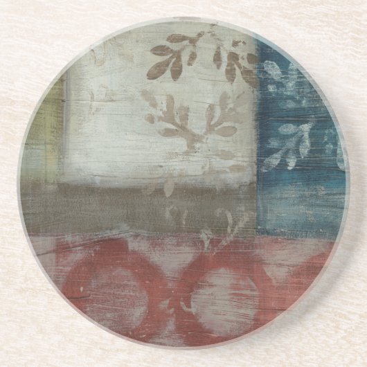 Abstraktes Erbe II Getränkeuntersetzer (Vorne)