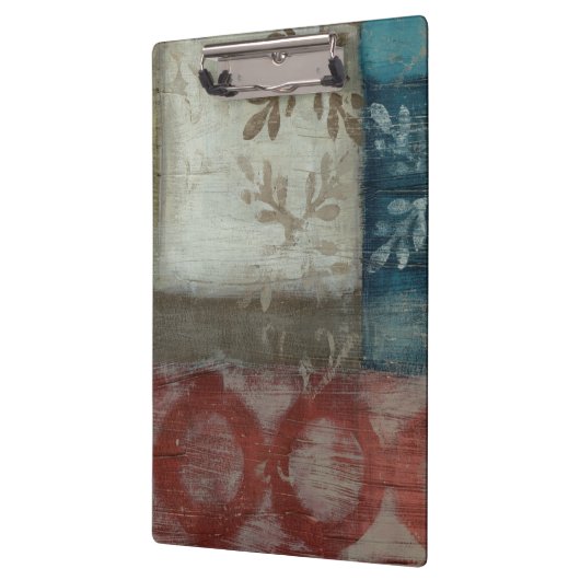 Abstraktes Erbe II Klemmbrett (Links)