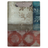 Abstraktes Erbe II Klemmbrett (Vorderseite)