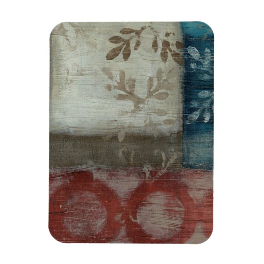 Abstraktes Erbe II Magnet (Vertikal)