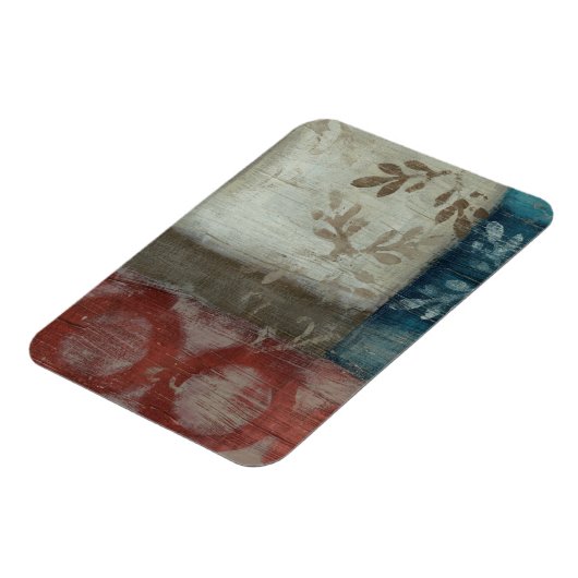 Abstraktes Erbe II Magnet (Linke Seite)