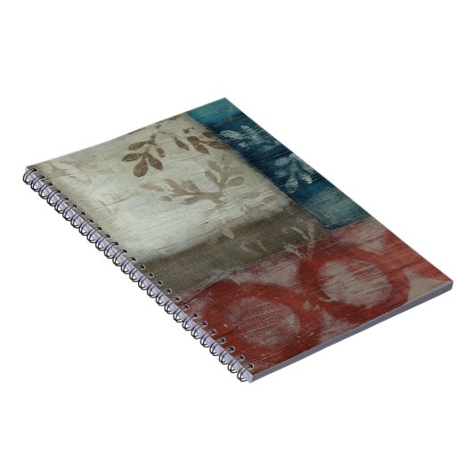 Abstraktes Erbe II Notizblock (Rechte Seite)