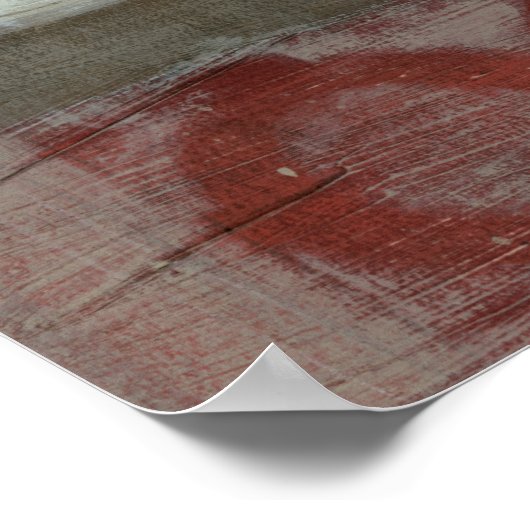 Abstraktes Erbe II Poster (Ecke)