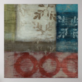 Abstraktes Erbe II Poster (Vorne)