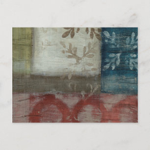 Abstraktes Erbe II Postkarte