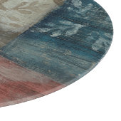 Abstraktes Erbe II Schneidebrett (Ecke)