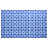 abstraktes ethnisches geometrisches blaues stoff (Yard (91,4 cm))