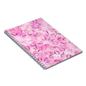 Abstraktes ethnisches Muster. Aquarellfarben-Backg Notizblock (Rechte Seite)