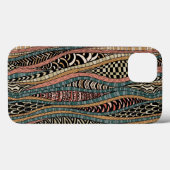 Abstraktes ethnisches Muster Case-Mate iPhone Hülle (Rückseite (Horizontal))