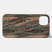 Abstraktes ethnisches Muster Case-Mate iPhone Hülle (Rückseite (Horizontal))