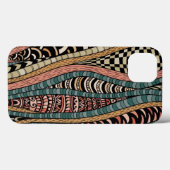 Abstraktes ethnisches Muster Case-Mate iPhone Hülle (Rückseite (Horizontal))