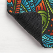Abstraktes ethnisches Wallpaper Mousepad (Ecke)